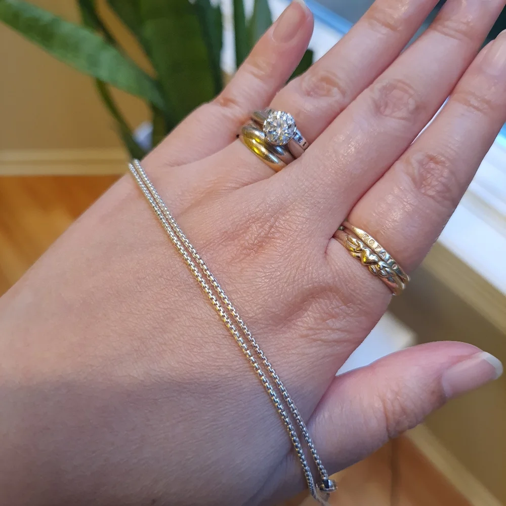 925 Sterling Silver Necklace - Picture 4 of 8